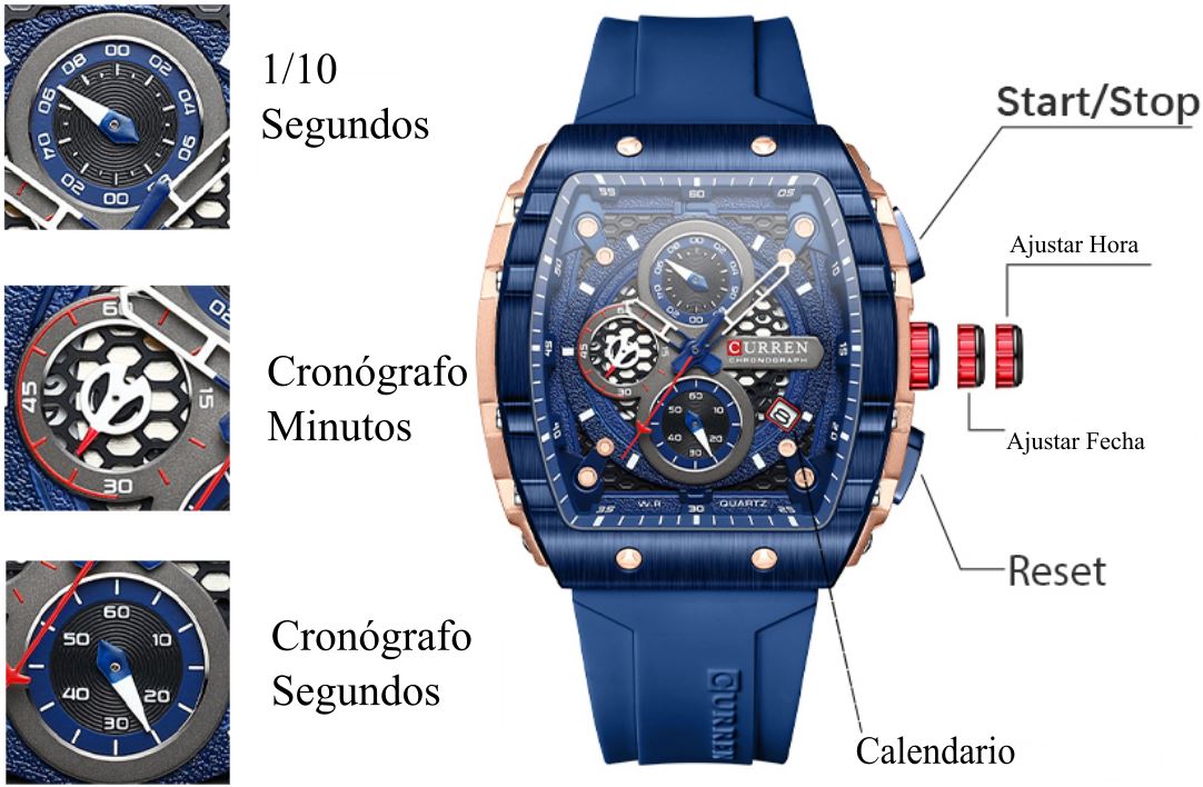 RELOJ CURREN 8442