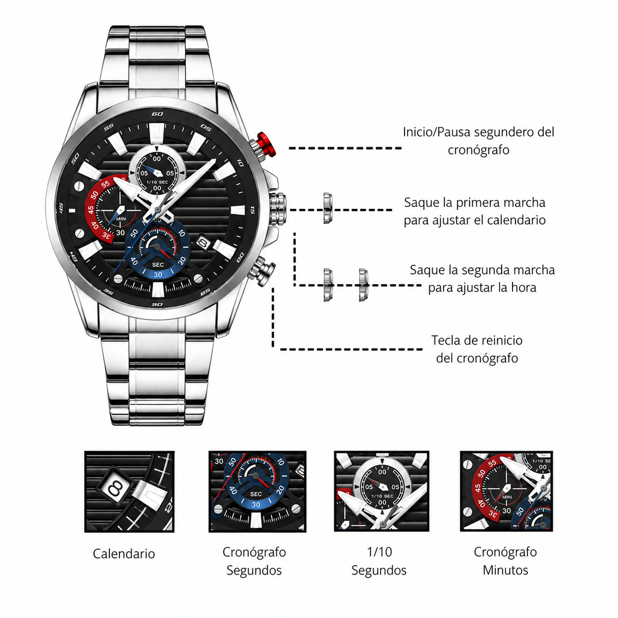RELOJ CURREN 8415